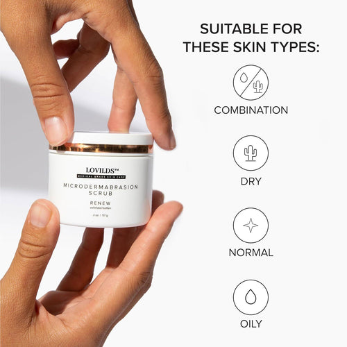 LOVILDS™ Microdermabrasion Facial Scrub and Face Mask