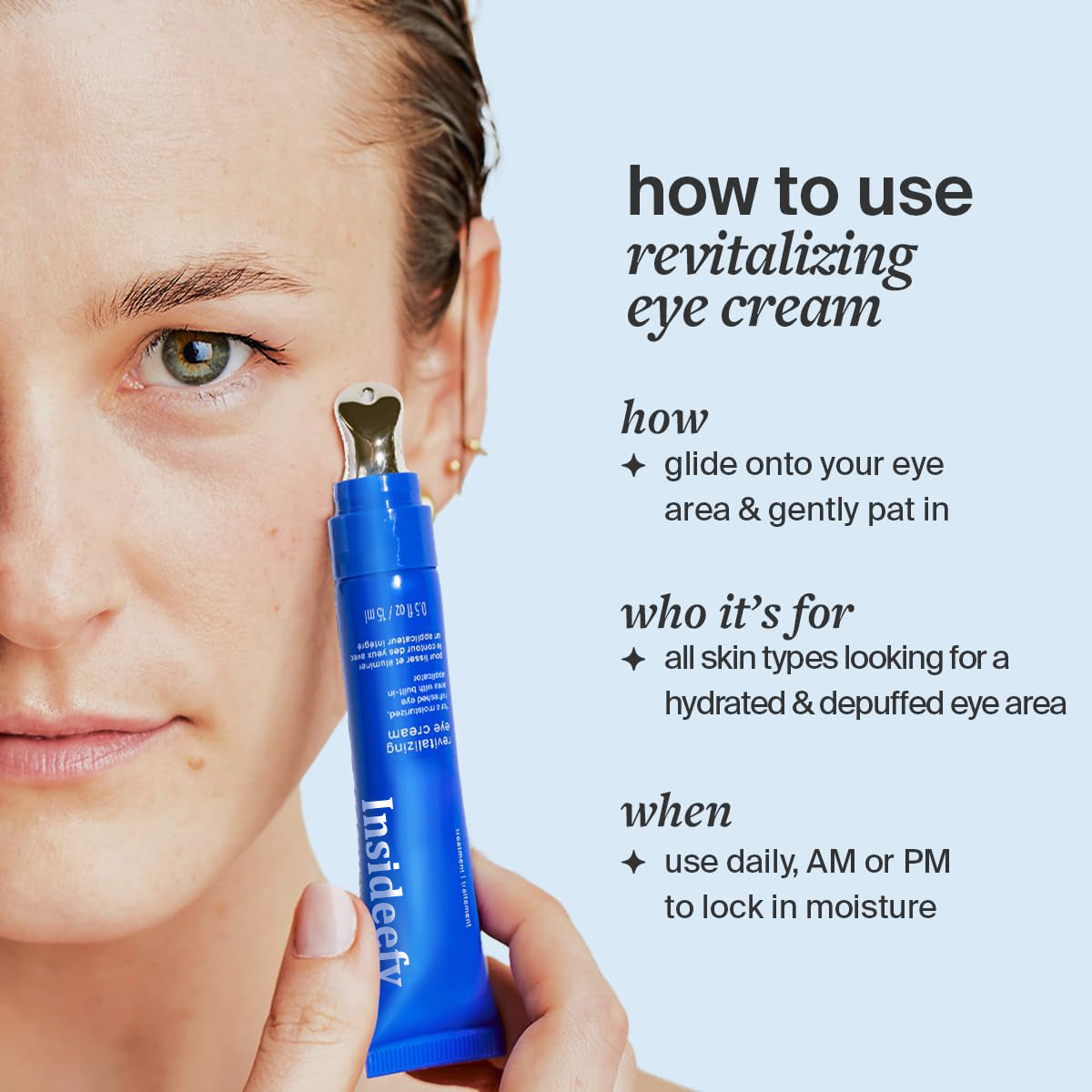 🔥Insideefy™ Revitalizing Eye Cream – Brightening, Firming & Anti-Aging