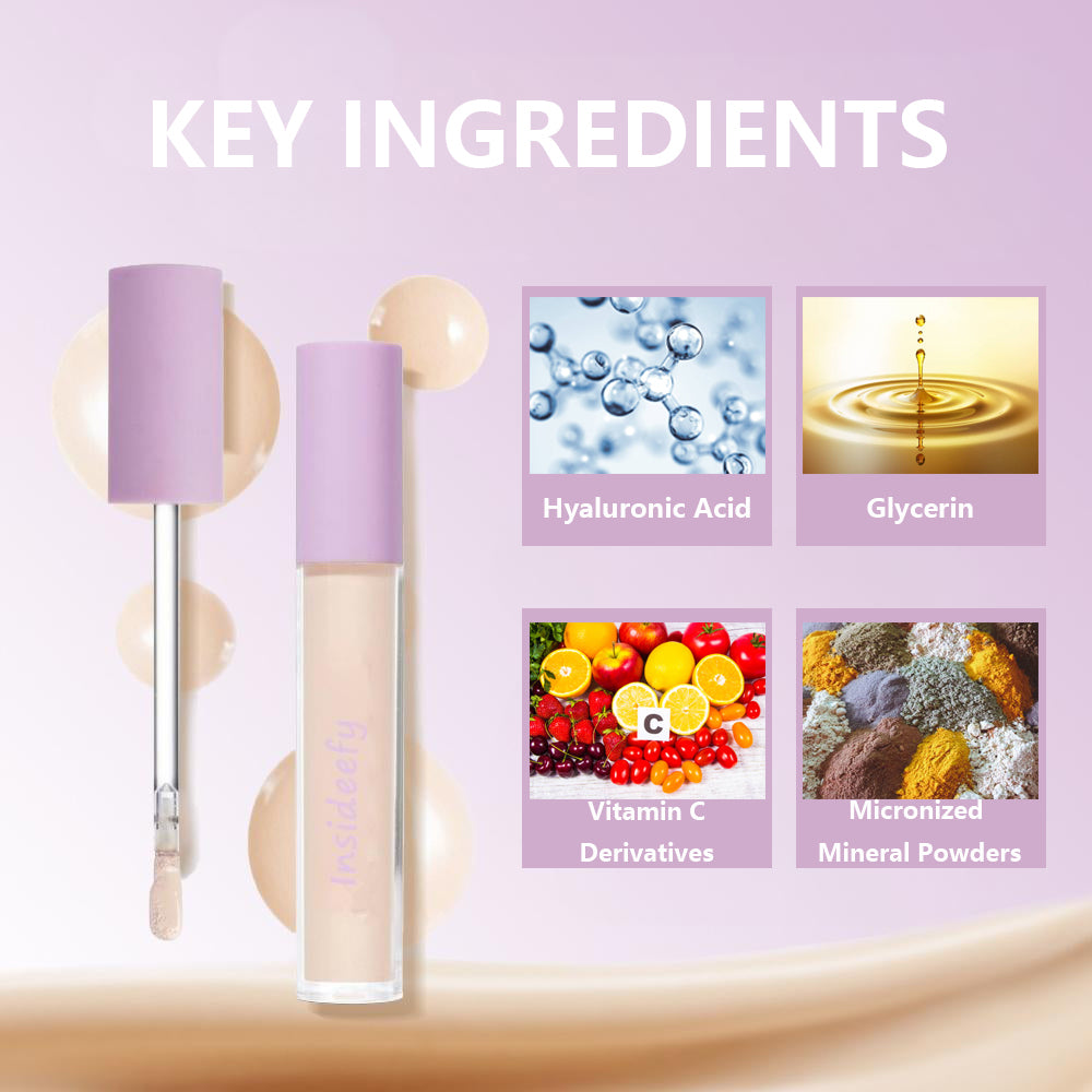 š„Insideefy⢠All-Day Perfection Concealer-Hydrating, Long-lasting Coverage & Natural Finish