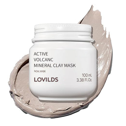 🔥LOVILDS™ Active Volcanic Mineral Clay Mask-Pore Cleansing & Oil Balancing