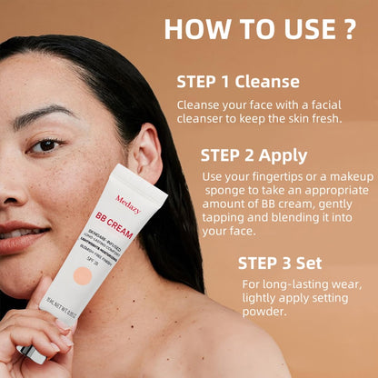 🔥Medazy™ Nourishing Skincare BB Cream-Flawless Coverage, Oil Control & SPF20