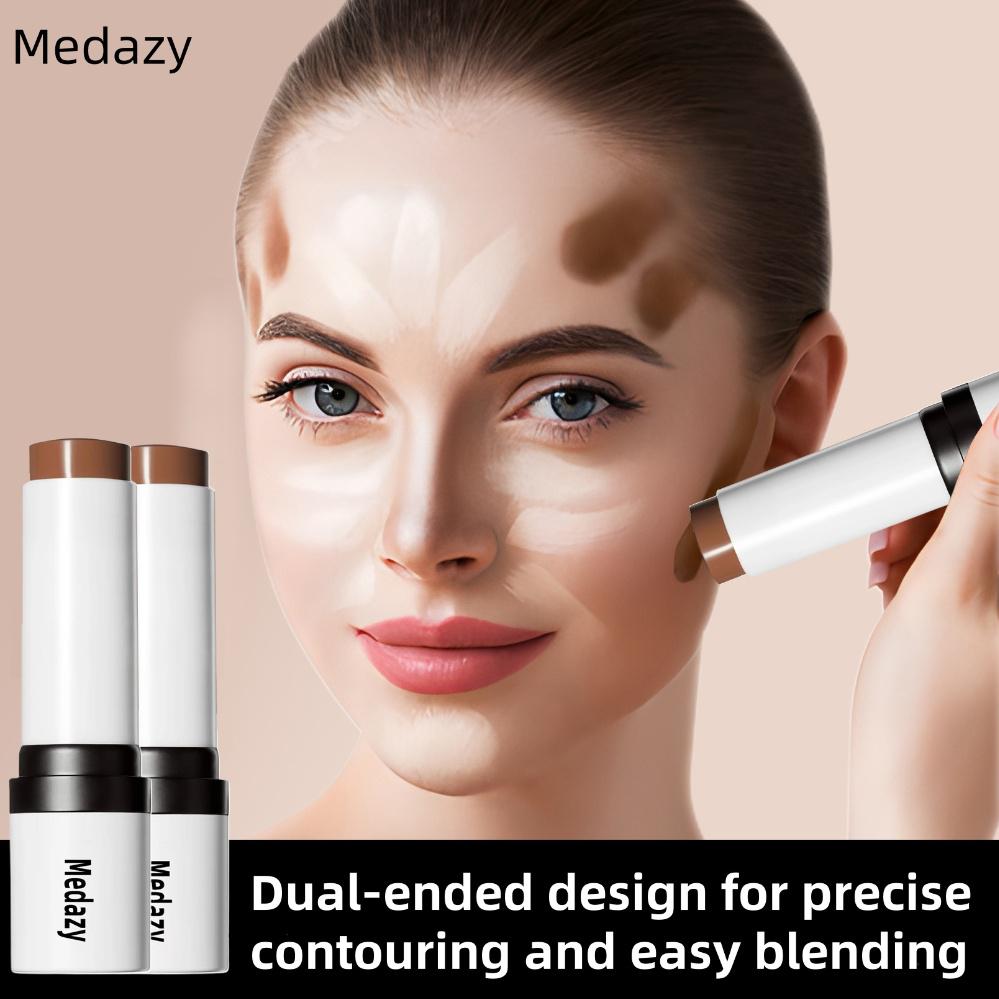 Medazy™ Creamy Contour Stick with Brush – Flawless Contour & Blend✨